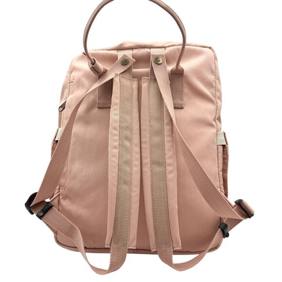 KALIDI Fancy Forest Backpack Pink Nylon Laptop School Bag with Pockets - Picture 2 of 7